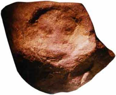 Quarzit, Lampenfuss, 7 cm